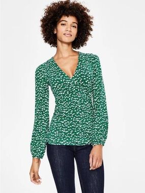 Boden Elodie Wrap Top